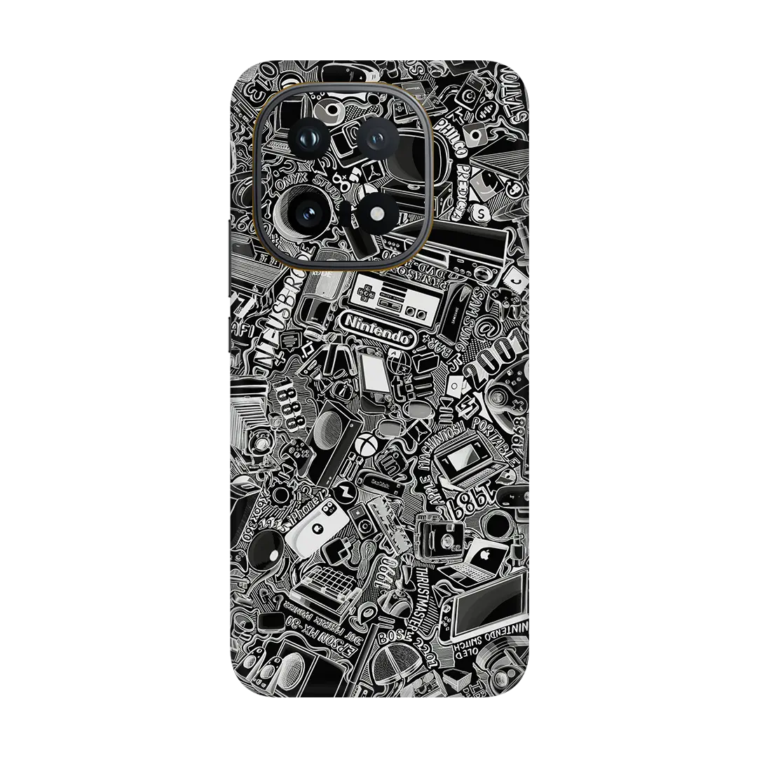 Preload Full Back / Tech Camo Dark