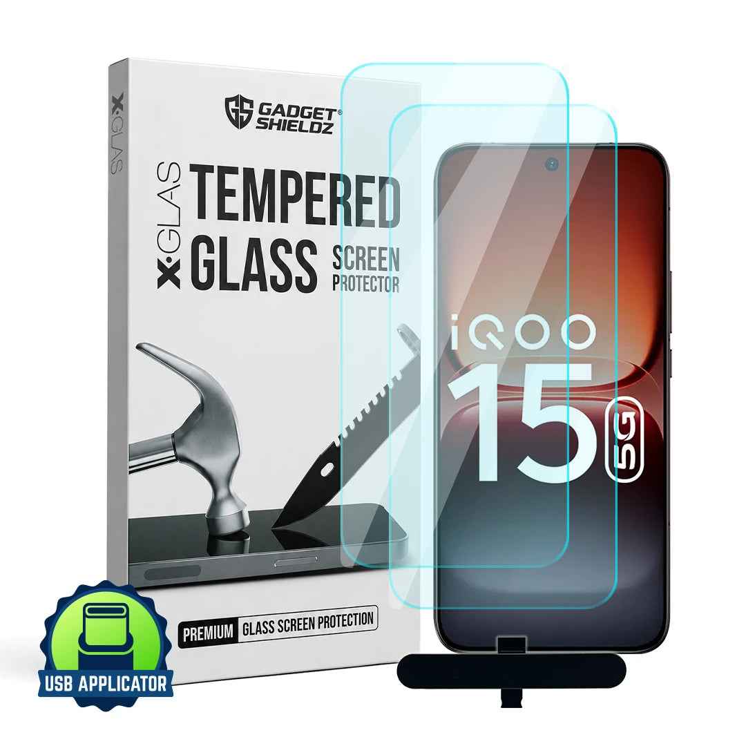 iQOO 15 Tempered Glass Screen Guard Protector
