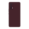 iQOO 7 Skins & Wraps - Full Back Burgundy Skin