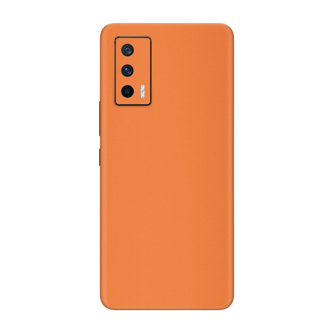 iqoo 7 cosmic orange mobile skins & wraps