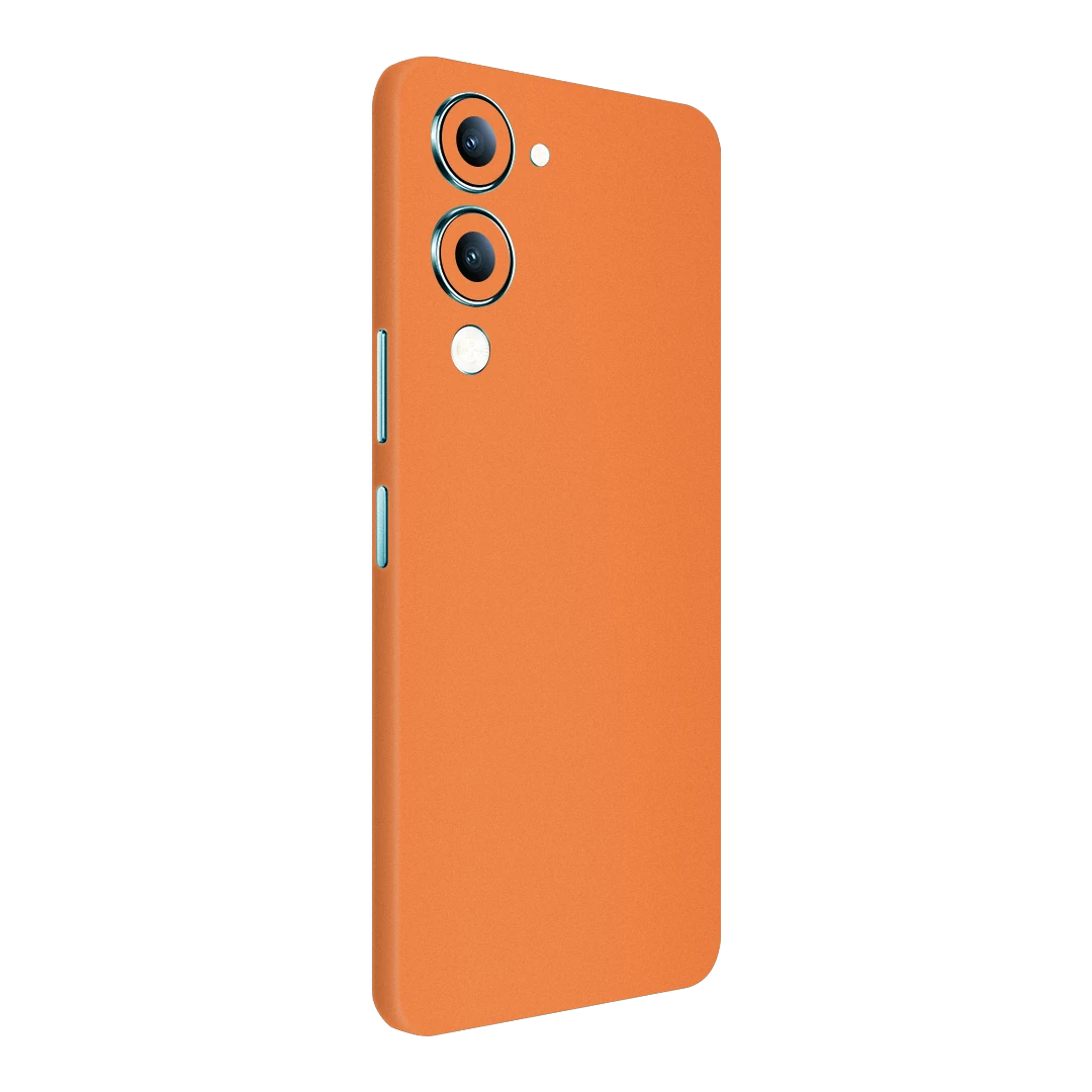 iqoo z10 lite 5g cosmic orange mobile skins & wraps