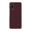 iQOO Z3 Skins & Wraps - Full Back Burgundy Skin