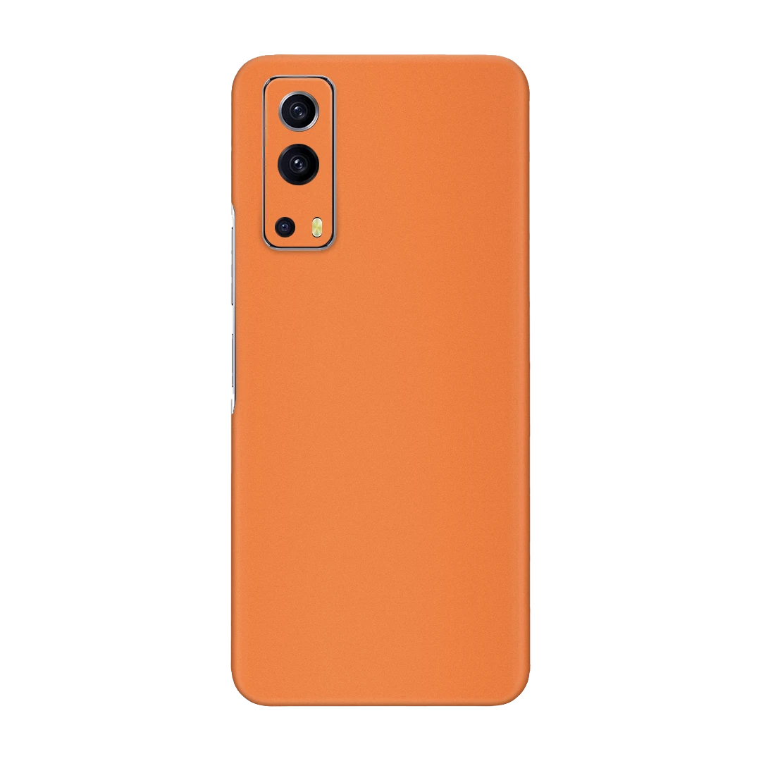 iqoo z3 cosmic orange mobile skins & wraps
