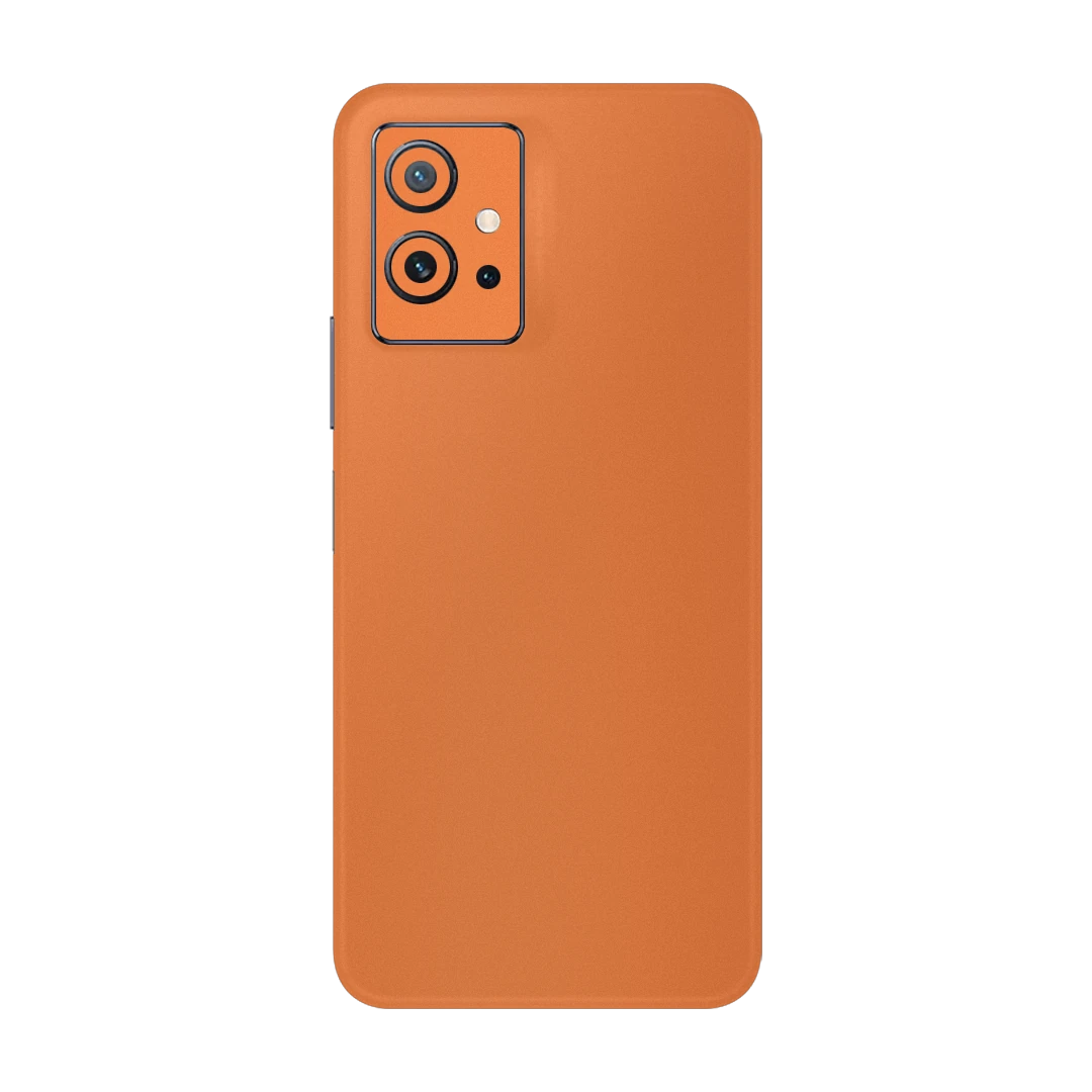 iqoo z6 cosmic orange mobile skins & wraps