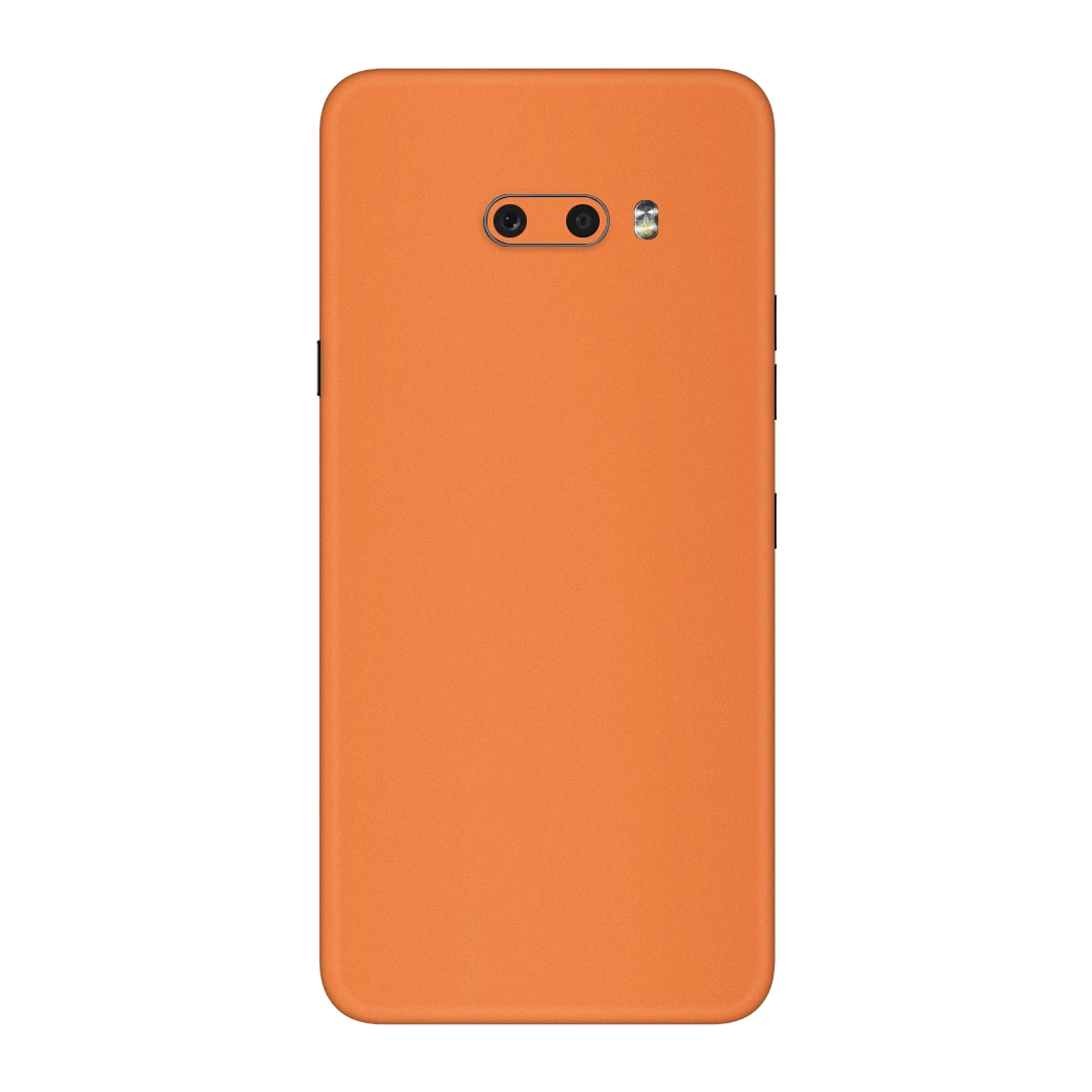 lg g8x thinq cosmic orange mobile skins & wraps
