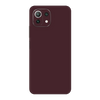 Mi 11 Lite Skins & Wraps - Full Back Burgundy Skin