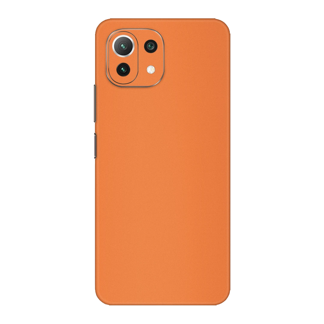 mi 11 lite ne cosmic orange mobile skins & wraps