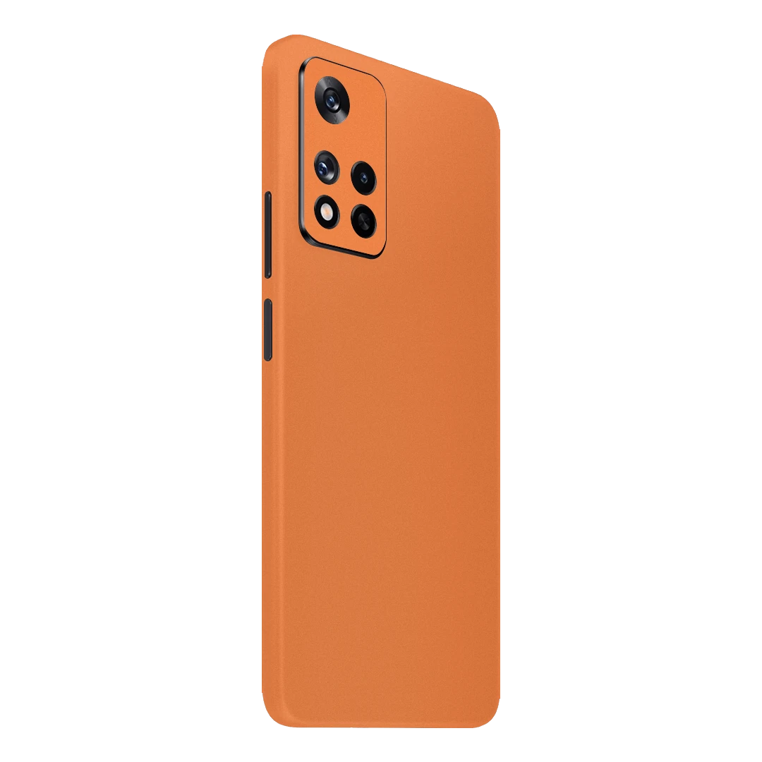 mi 11i hypercharge cosmic orange mobile skins & wraps