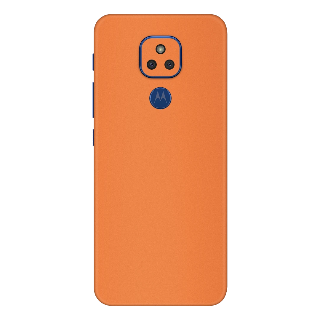 motorola moto e7 plus cosmic orange mobile skins & wraps