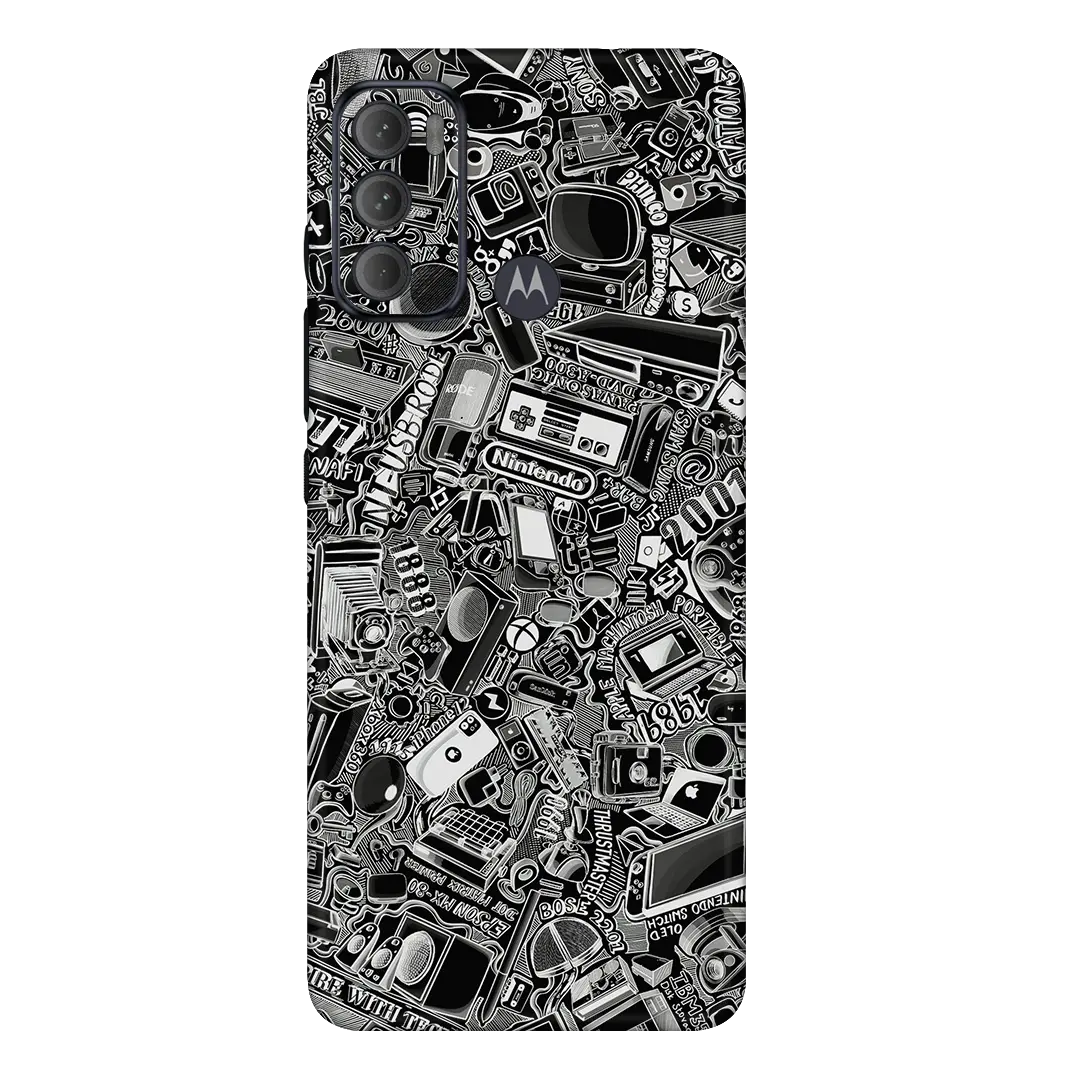 Preload Full Back / Tech Camo Dark