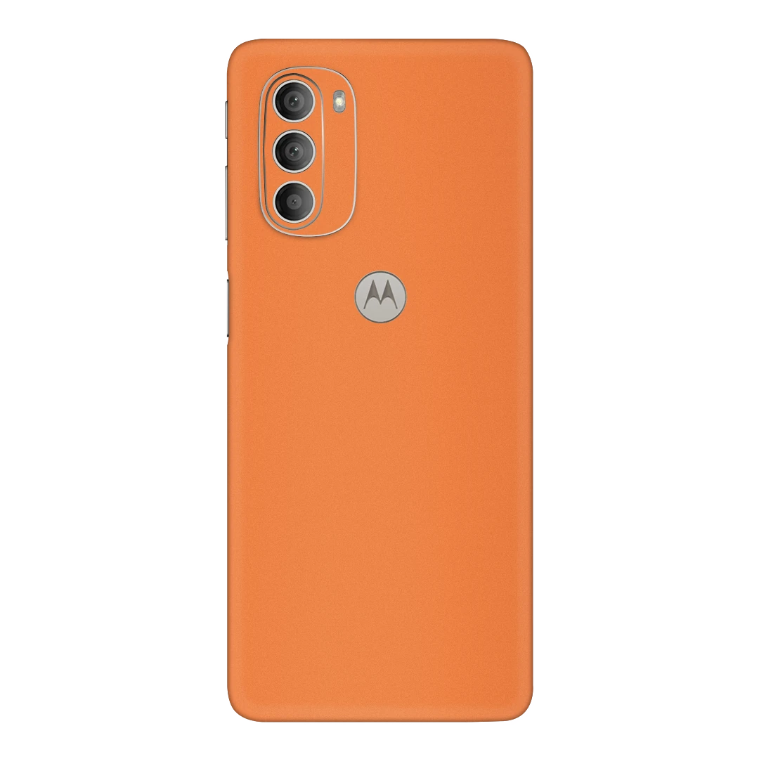 motorola moto g51 cosmic orange mobile skins & wraps