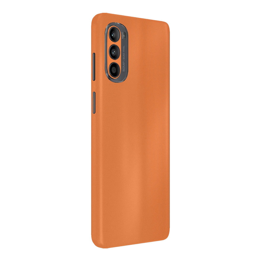 motorola moto g52 cosmic orange mobile skins & wraps