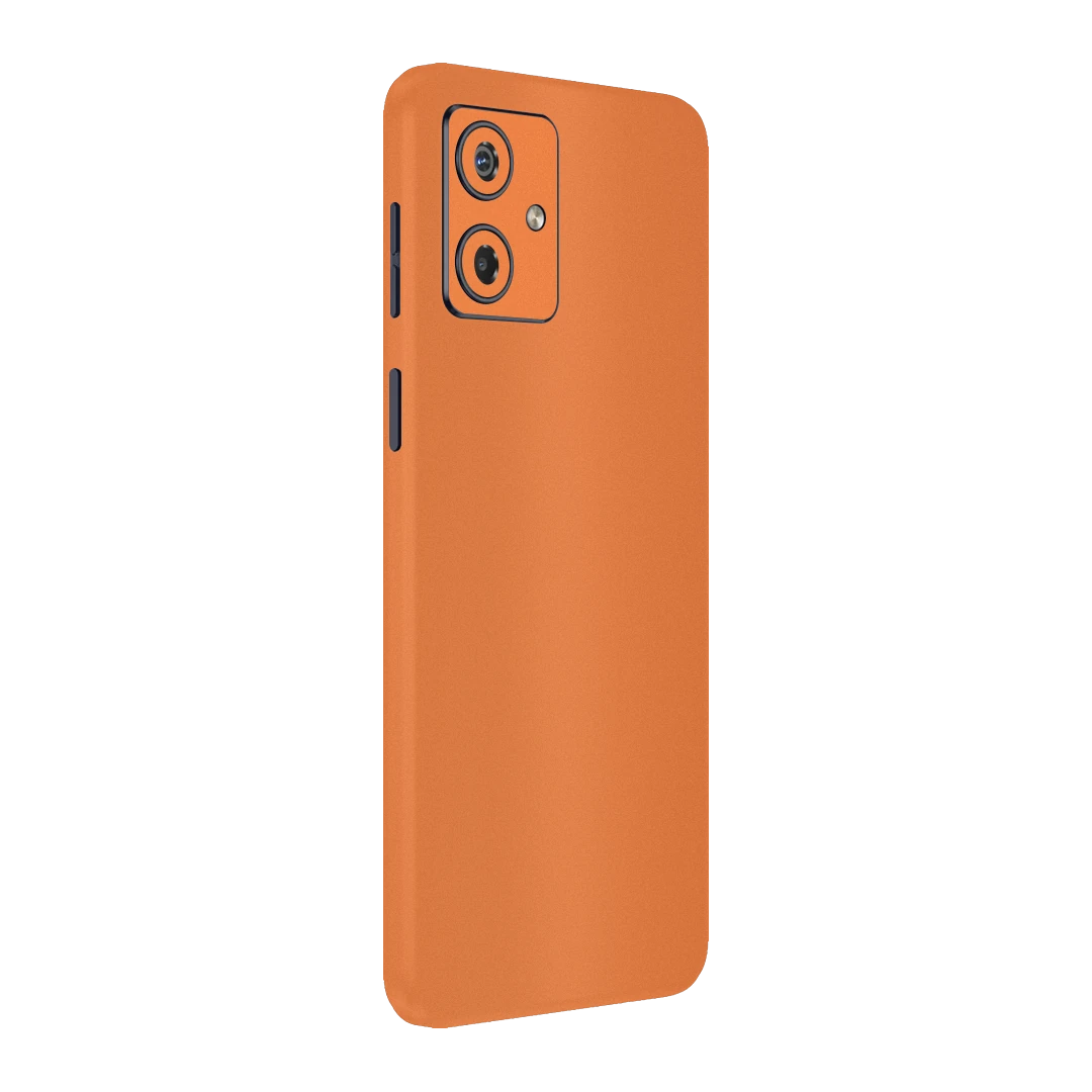 motorola moto g54 cosmic orange mobile skins & wraps
