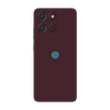 Motorola Moto G67 Power Skins & Wraps - Full Back Burgundy Skin