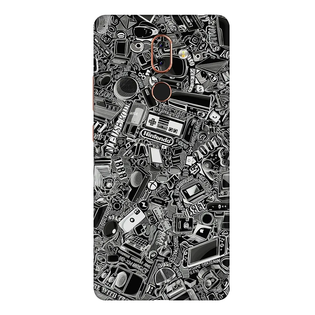 Preload Full Back / Tech Camo Dark