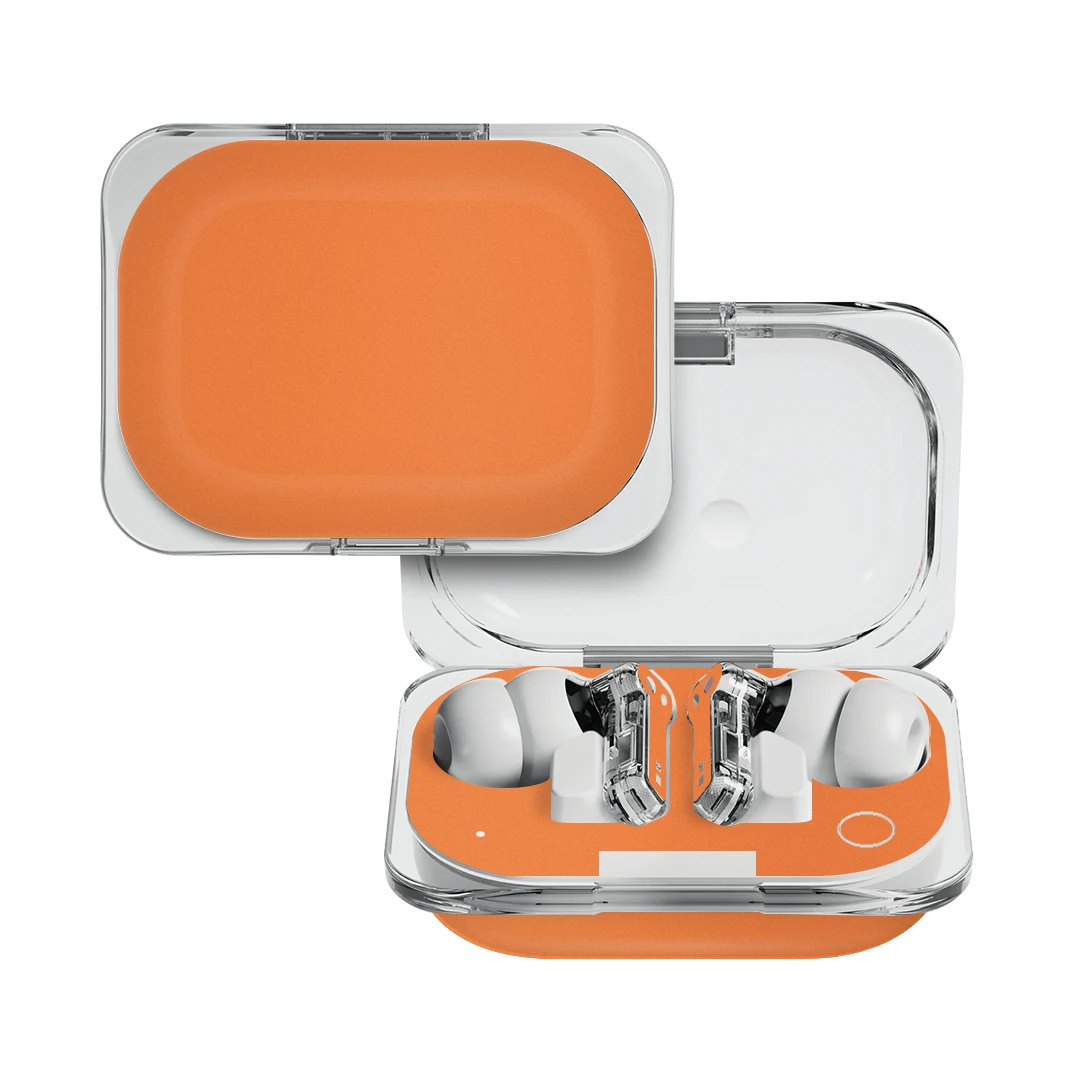 nothing ear (a) cosmic orange mobile skins & wraps