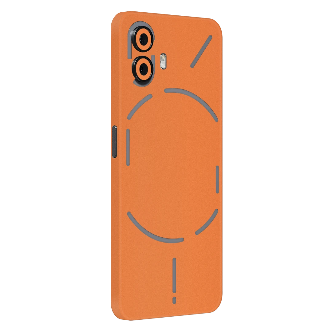 nothing phone (2) cosmic orange mobile skins & wraps