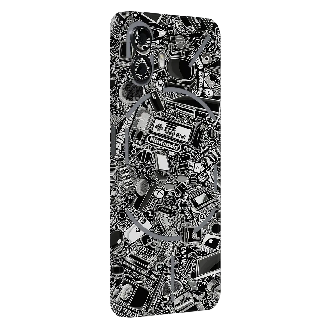 Preload Full Back / Tech Camo Dark