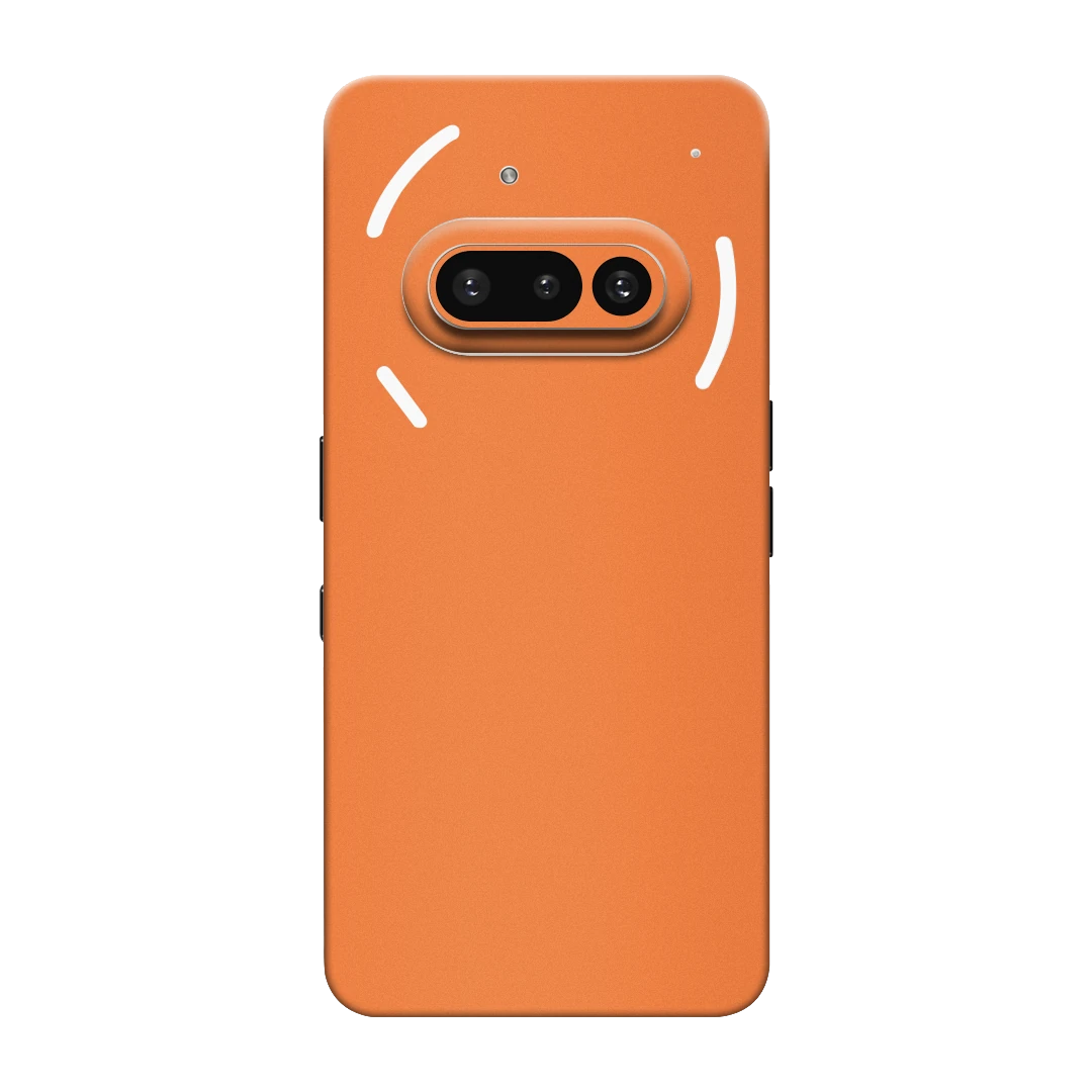 nothing phone (3a) cosmic orange mobile skins & wraps