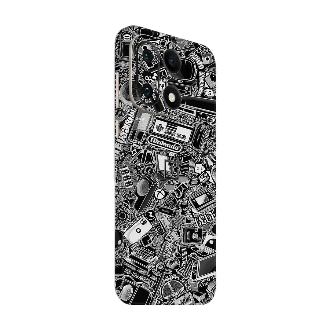 Preload Full Back / Tech Camo Dark