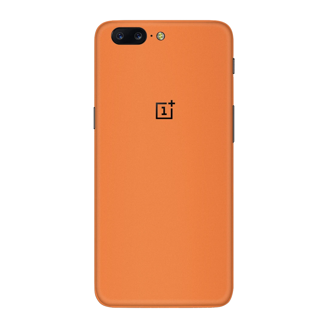 oneplus 5 cosmic orange mobile skins & wraps