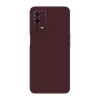 Oppo A55 Skins & Wraps - Full Back Burgundy Skin