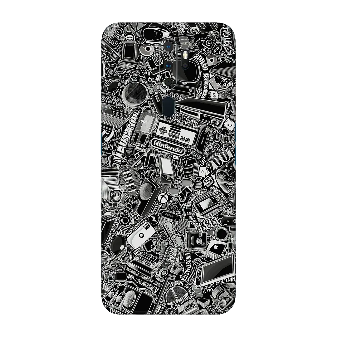 Preload Full Back / Tech Camo Dark