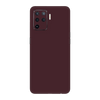 Oppo F19 Pro Skins & Wraps - Full Back Burgundy Skin
