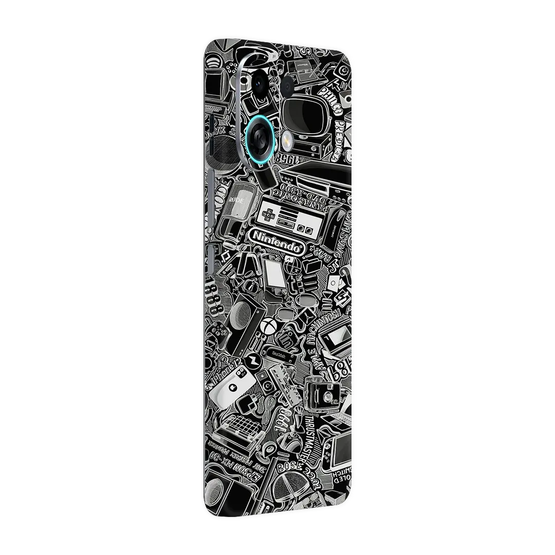 Preload Full Back / Tech Camo Dark