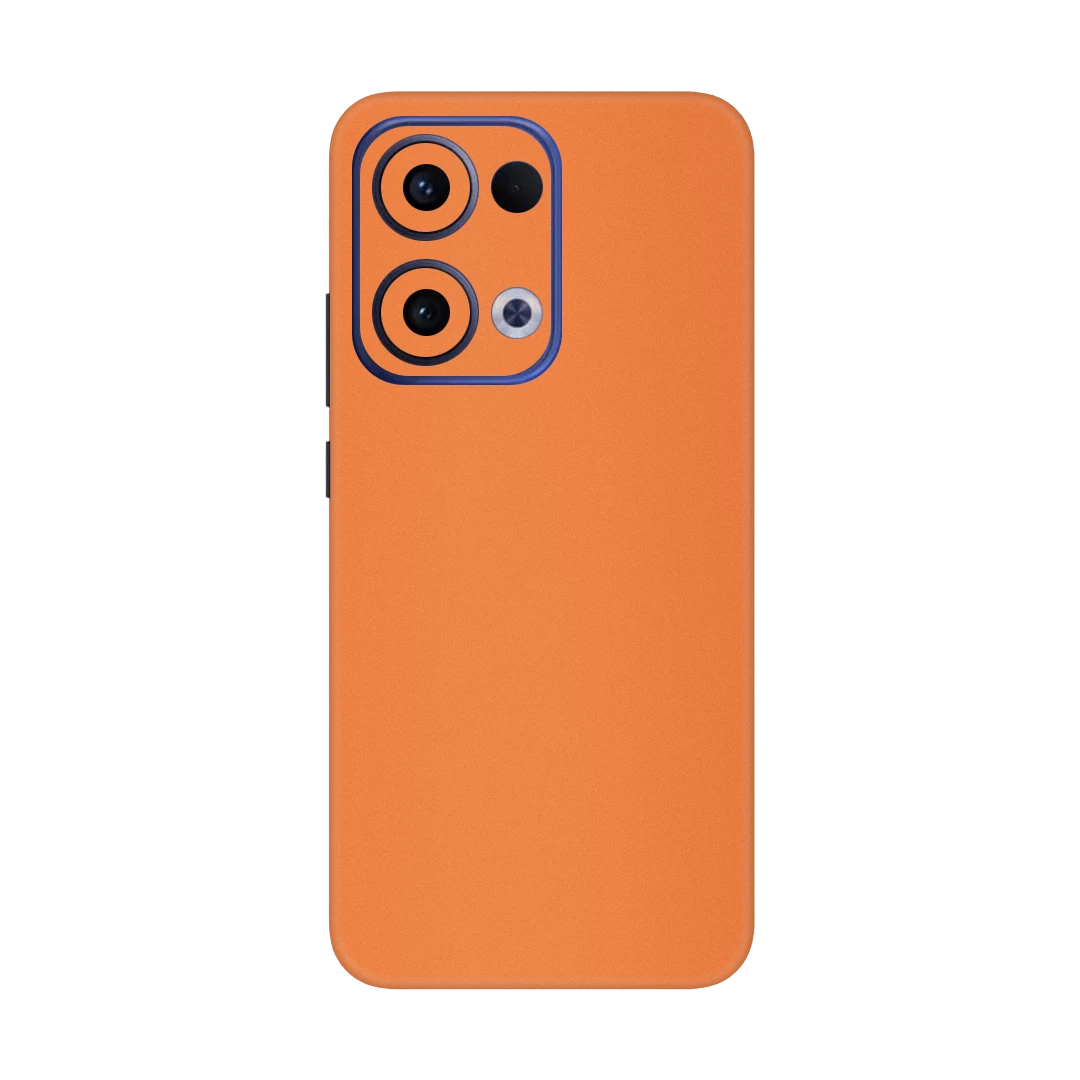 oppo reno 13 cosmic orange mobile skins & wraps