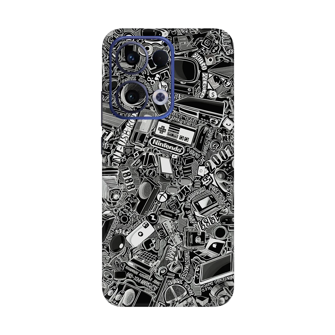 Preload Full Back / Tech Camo Dark