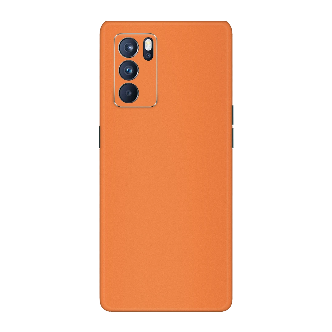oppo reno 6 pro cosmic orange mobile skins & wraps