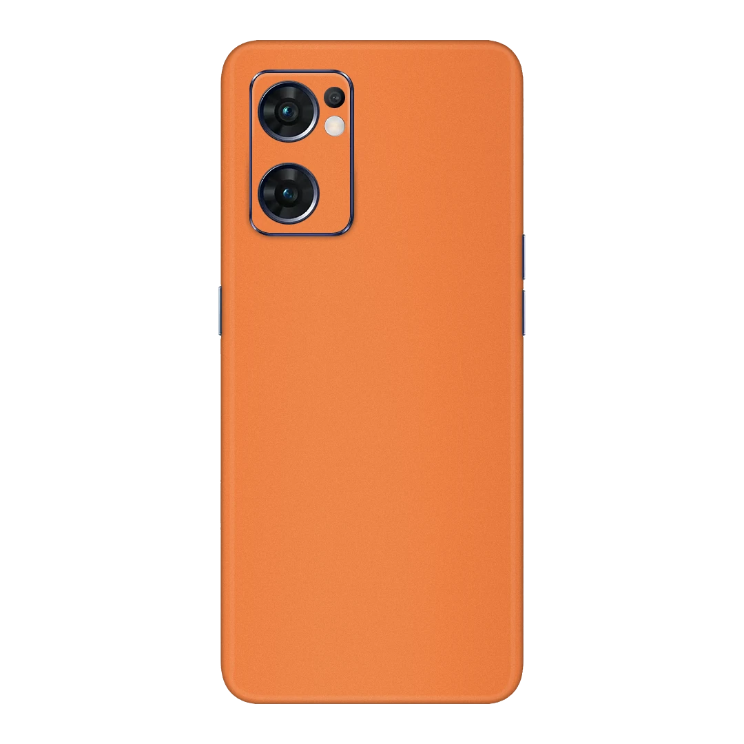 oppo reno 7 cosmic orange mobile skins & wraps