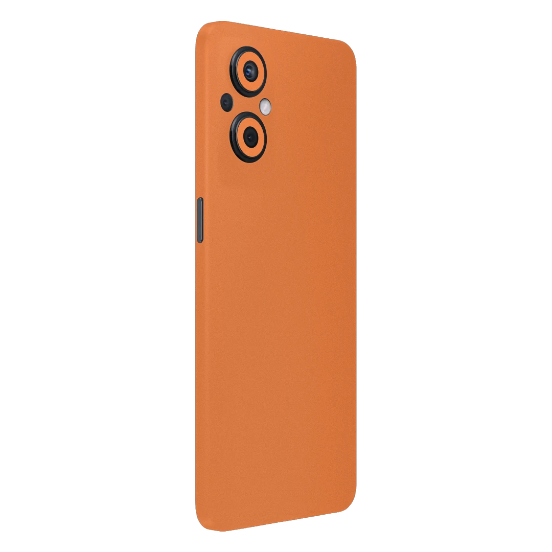 oppo reno 8 lite cosmic orange mobile skins & wraps