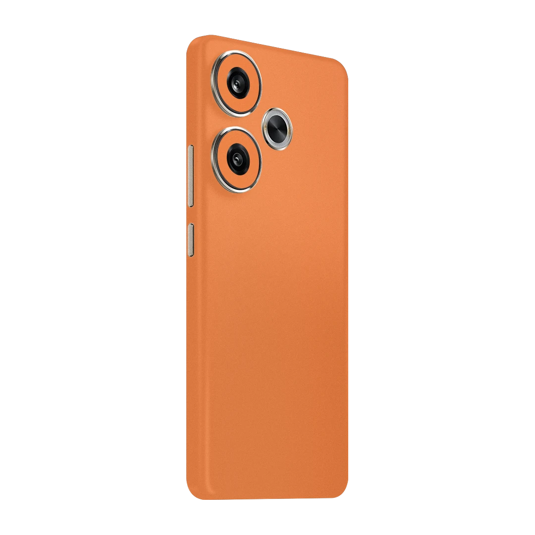 poco f6 5g cosmic orange mobile skins & wraps