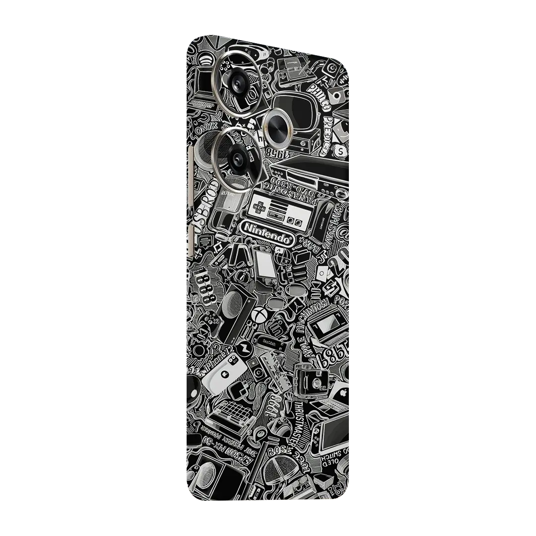 Preload Full Back / Tech Camo Dark