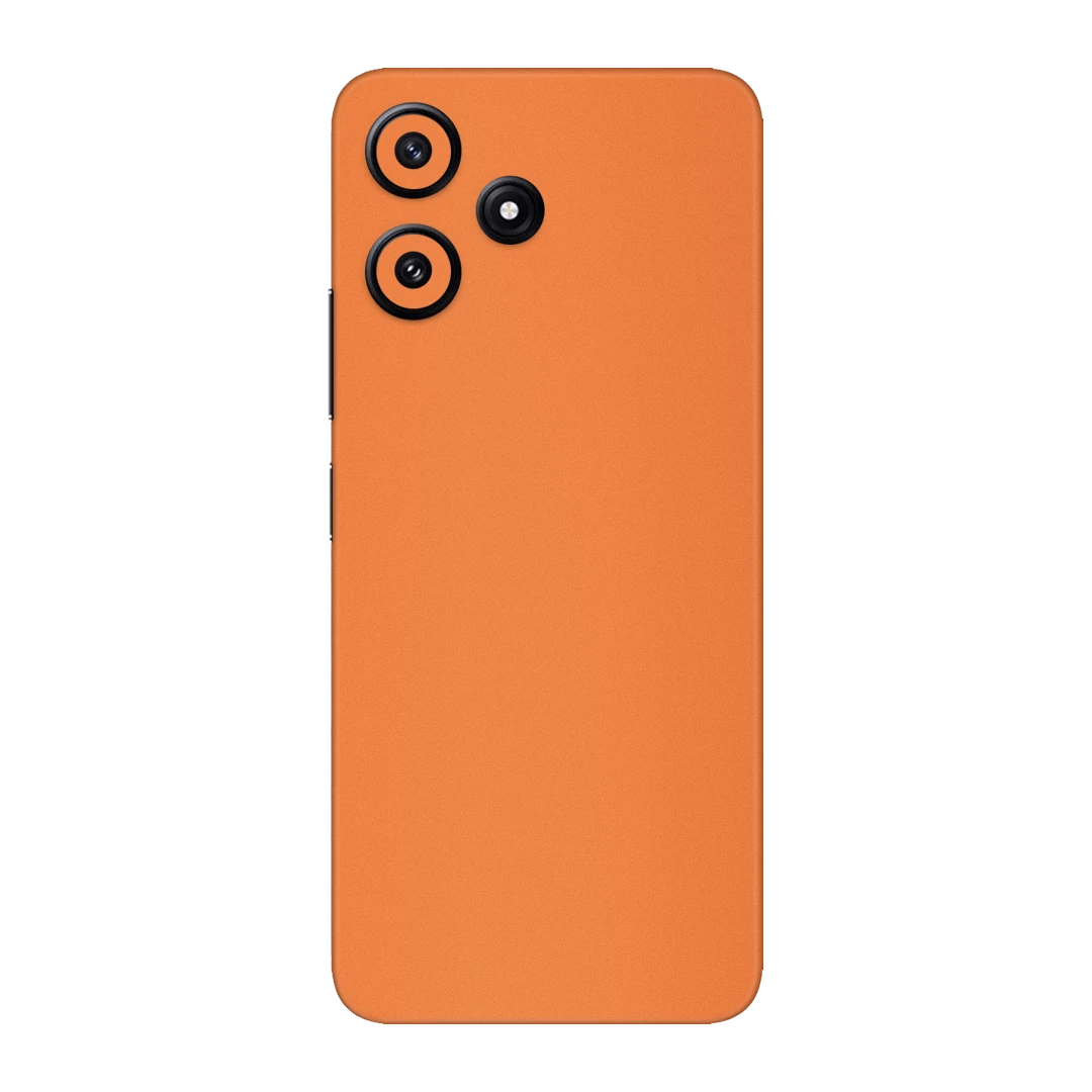 poco m6 pro cosmic orange mobile skins & wraps