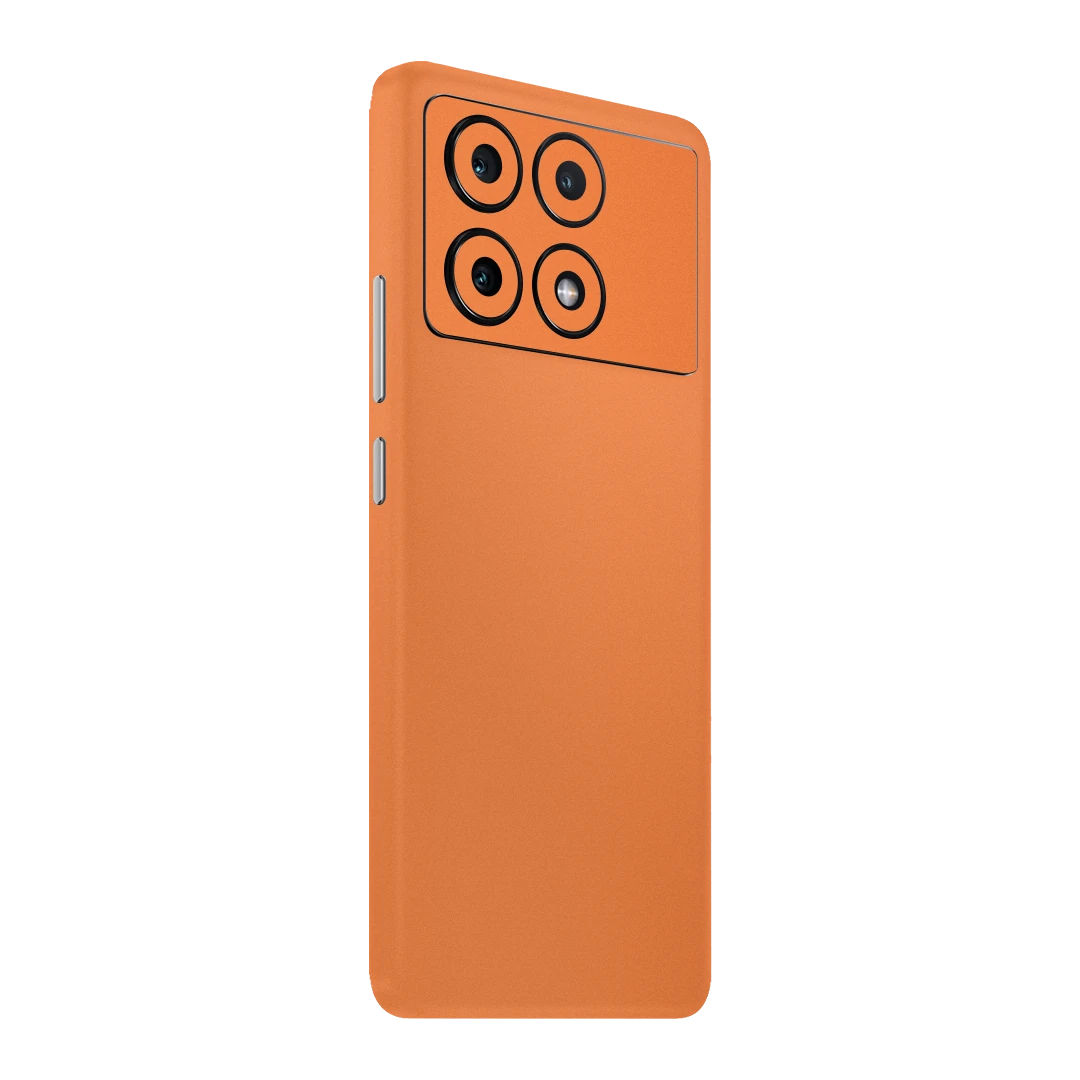 poco x6 pro cosmic orange mobile skins & wraps
