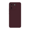 Poco X8 Power Skins & Wraps - Full Back Burgundy Skin