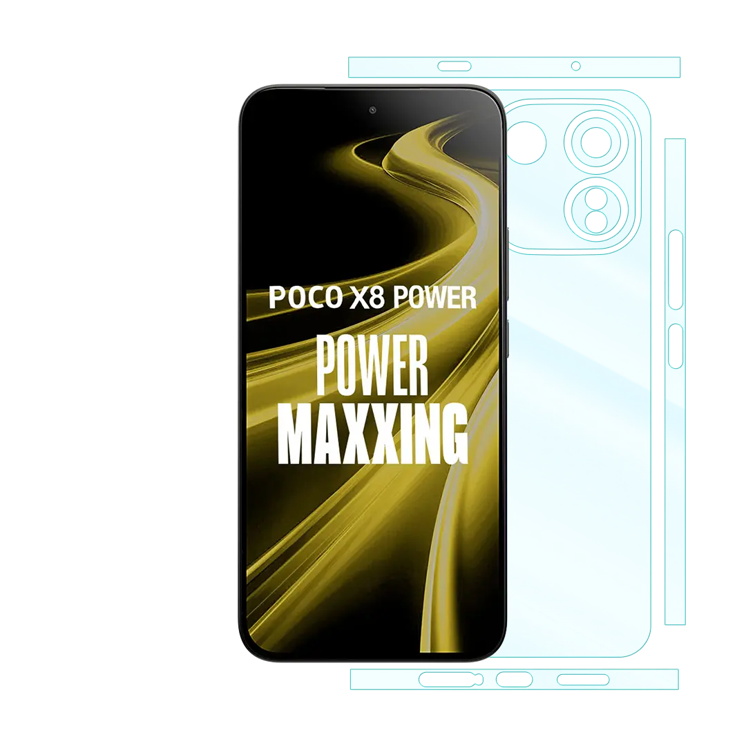 Poco X8 Power Screen Guard Protector