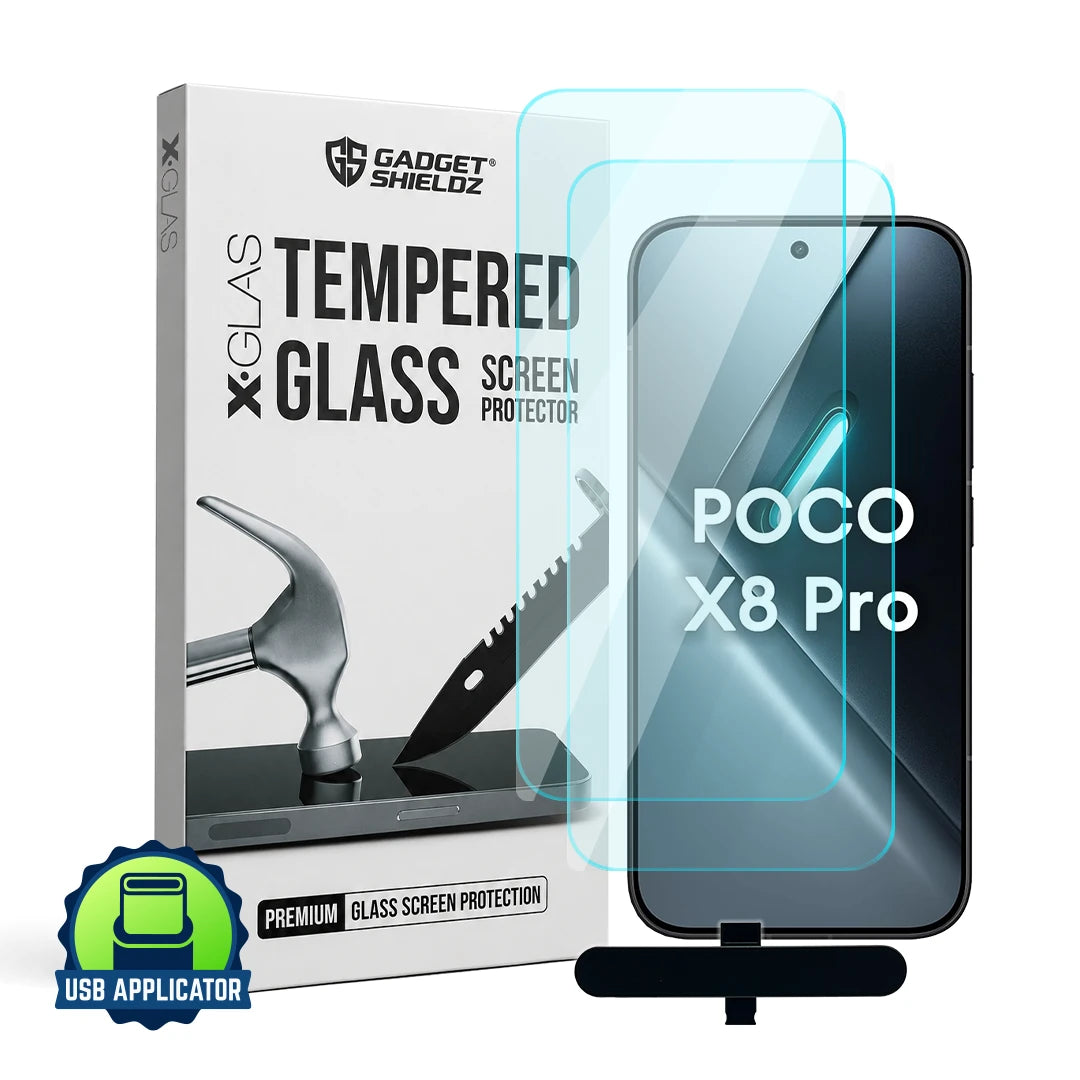 Poco X8 Pro Tempered Glass Screen Guard Protector