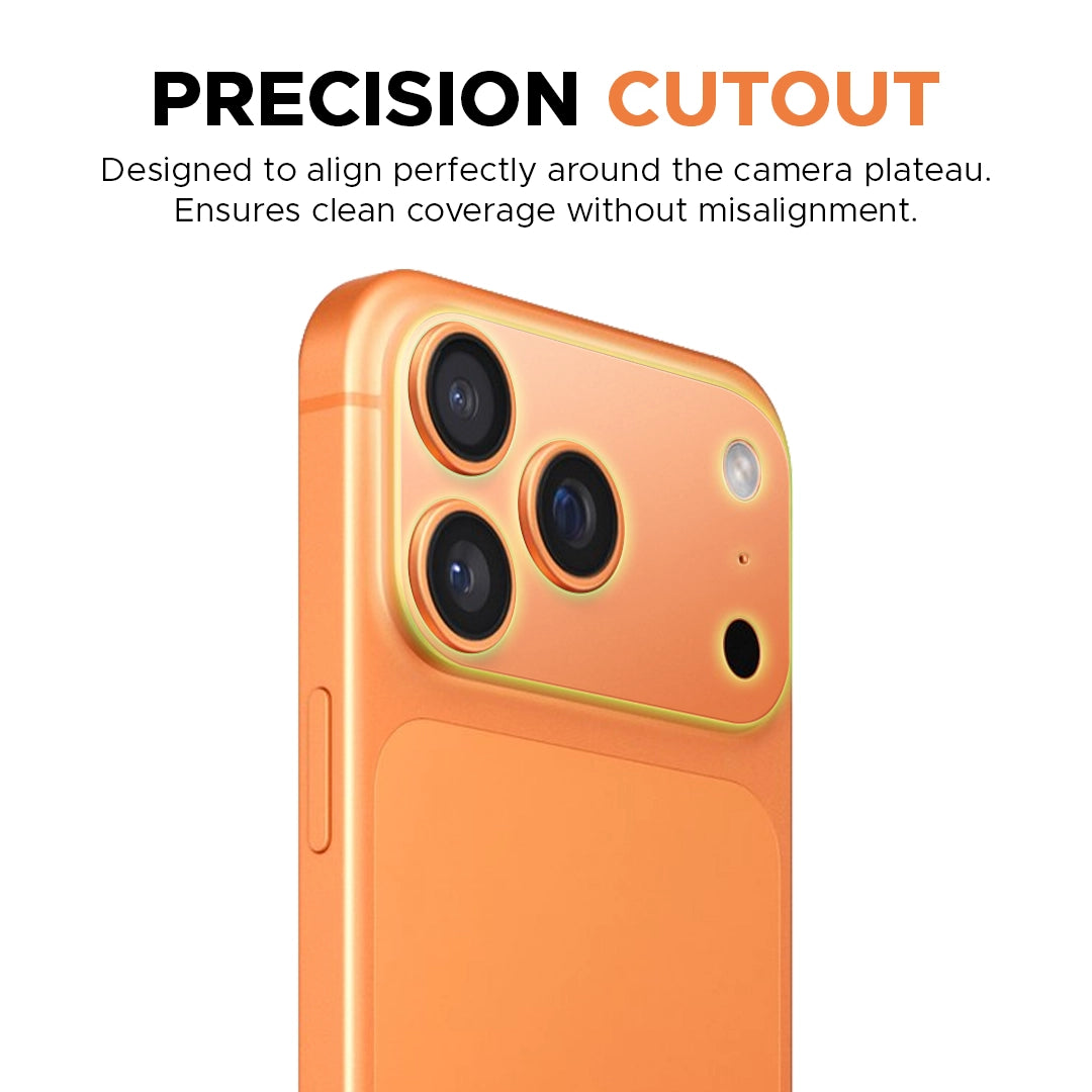 iPhone 17 Pro Max Camera Plateau & Back Panel Protector