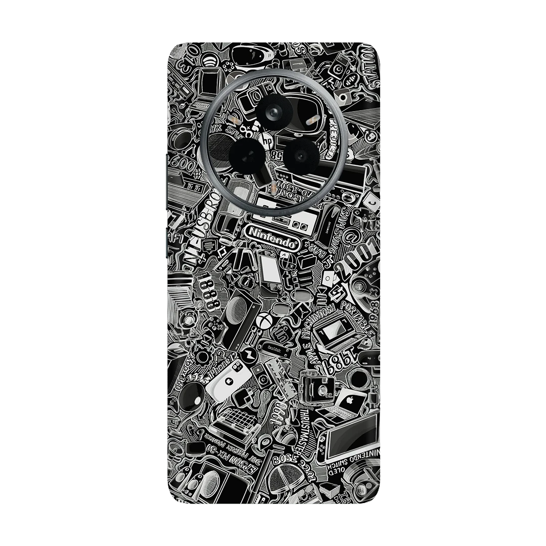 Preload Full Back / Tech Camo Dark