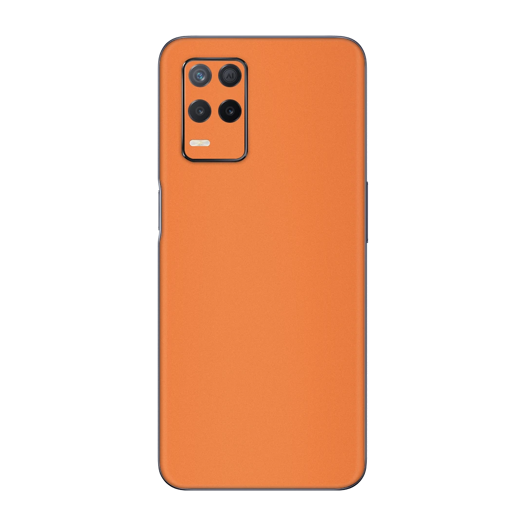 realme 8s cosmic orange mobile skins & wraps