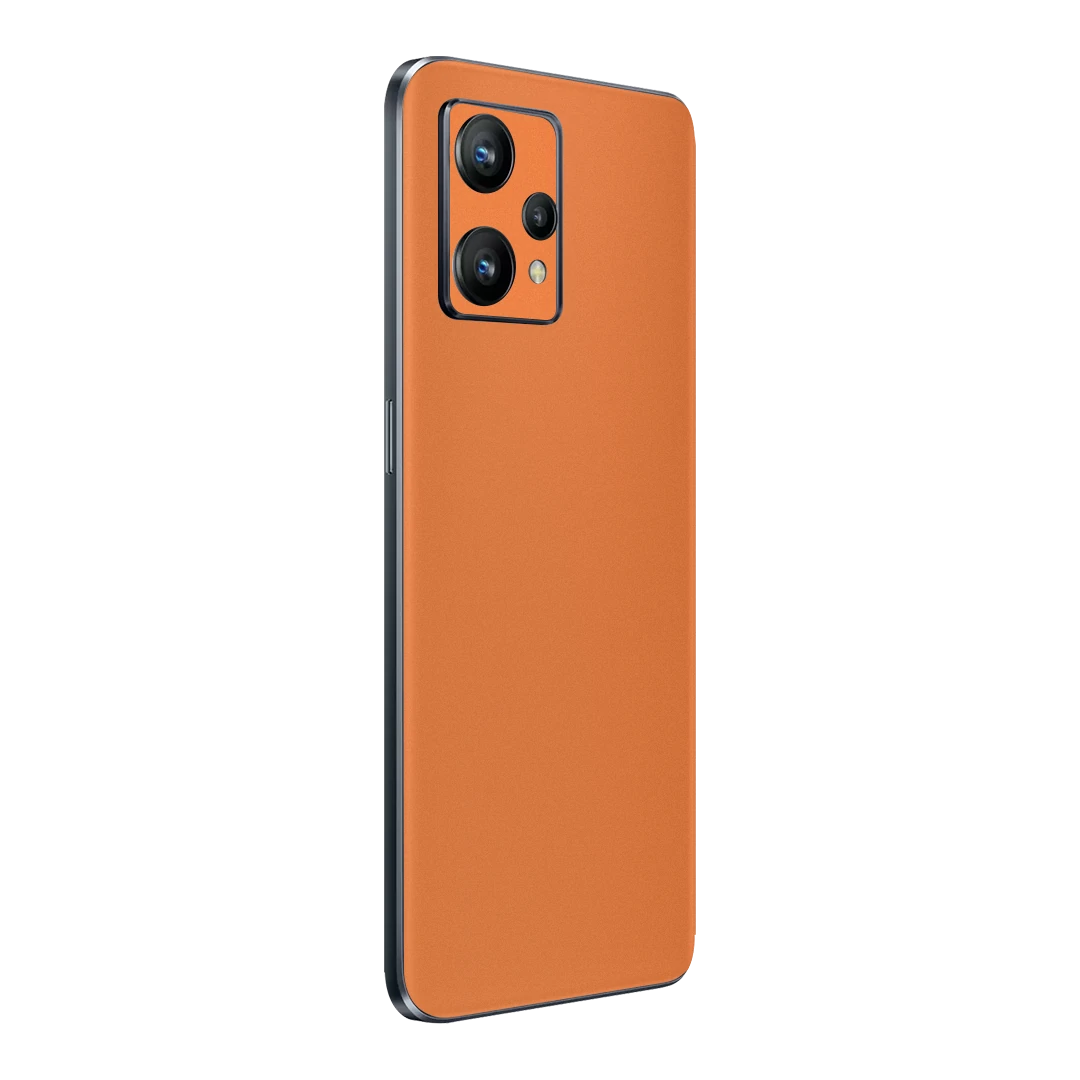 realme 9 cosmic orange mobile skins & wraps