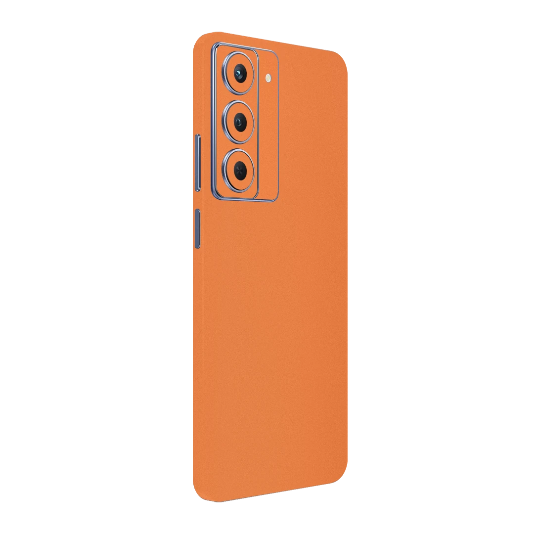 realme narzo 80x cosmic orange mobile skins & wraps