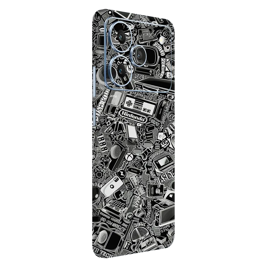 Preload Full Back / Tech Camo Dark