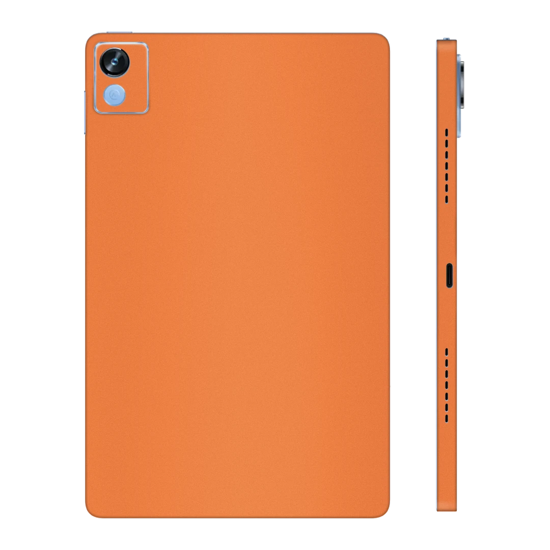 realme pad x cosmic orange mobile skins & wraps