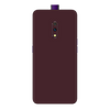 Realme X Skins & Wraps - Full Back Burgundy Skin
