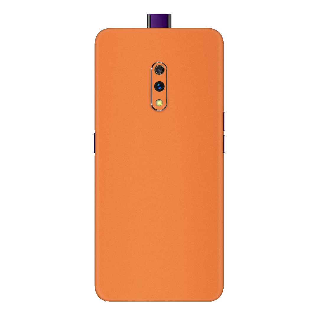 realme x cosmic orange mobile skins & wraps